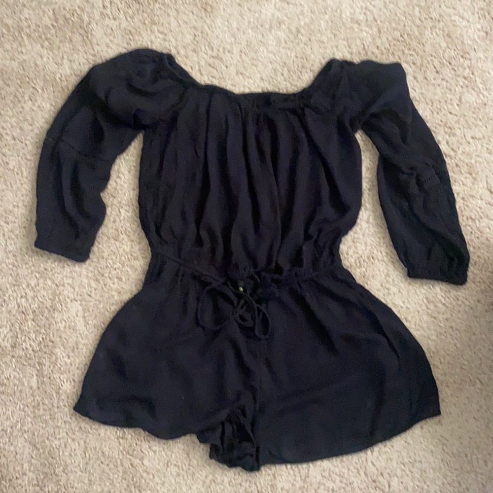 Mossimo black romper